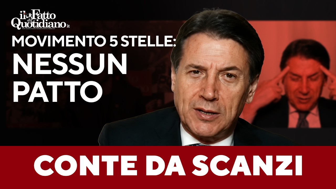Conte da Scanzi: “Renzi? Non do nulla per scontato. Servono paletti e garanzie”