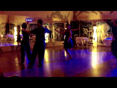 Chacarera at the end of milonga CHIQUÉ, 20.02.2016