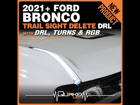 Quake LED Trail Sight Delete DRL Kit QTE1192