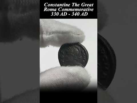 Constantine The Great Roma Commemorative 330 AD - 340 AD #rome #constantine #roman #coin #Coins