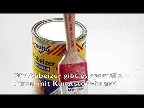 Lack entfernen bei Fenster, Türen und Möbel