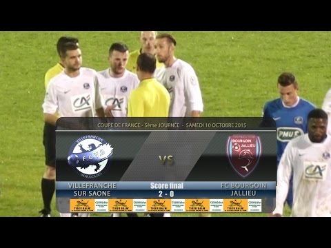 Foot - FCVB Villefranche / Bourgoin jalleu 10/10/2015