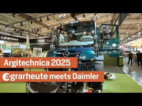 Agritechnica 2025 Daimler Trucks mit Unimog
