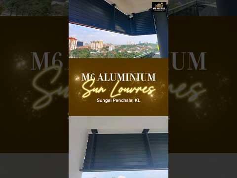 M6 Aluminium Sun Louvres @ Sungai Penchala, KL