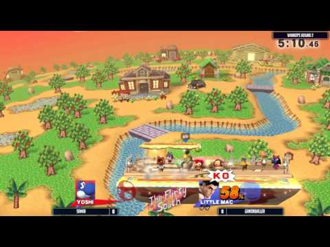 FNATV#2 - WR2 - ganonballer (Little Mac) vs Samir (Yoshi) - WiiU Singles