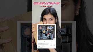Cheapest Meesho makeup kit at Rs 130/- #ytshorts #meesho #makeupkit #affordable #cheapestmakeup