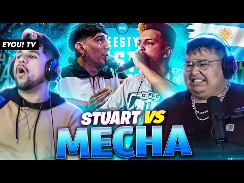 I AM THE REASON THEY TRAIN! - Reaction to STUART vs MECHA - FMS Argentina - EYOU TV