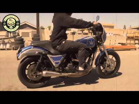 Stainless 2into1 Performance exhaust System for FXR by Bassani Xhaust