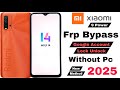 redmi 9 power frp bypass without pc google account lock unlock without talkback 2025