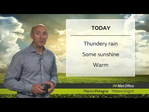 Wednesday morning forecast - 31/07/19