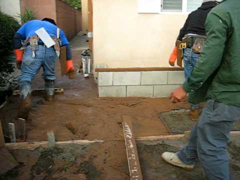 Egald Construction & Concrete #1 - Pour