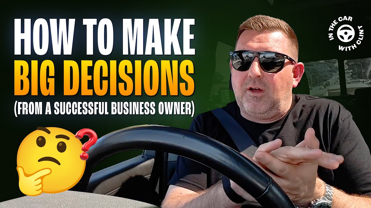A Successful Business Owner's Guide to BIG Decisions