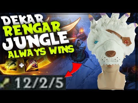 ALWAYS WINNING AS RENGAR JUNGLE FOR SEASON 10!