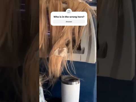 Who do you think was in the wrong? 😱 #travel #relatable #hair #travelblogger #birthday #friends