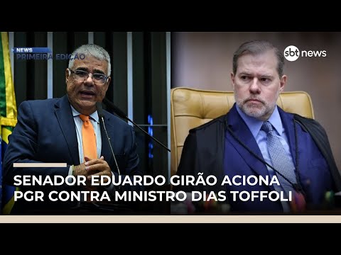 Senador Eduardo Girão aciona PGR contra ministro Dias Toffoli | #NewsPrimeiraEdição