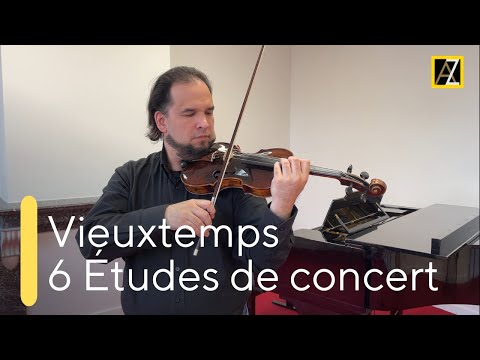 VIEUXTEMPS: 6 Études de concert, Op. 16 | Antal Zalai, violin