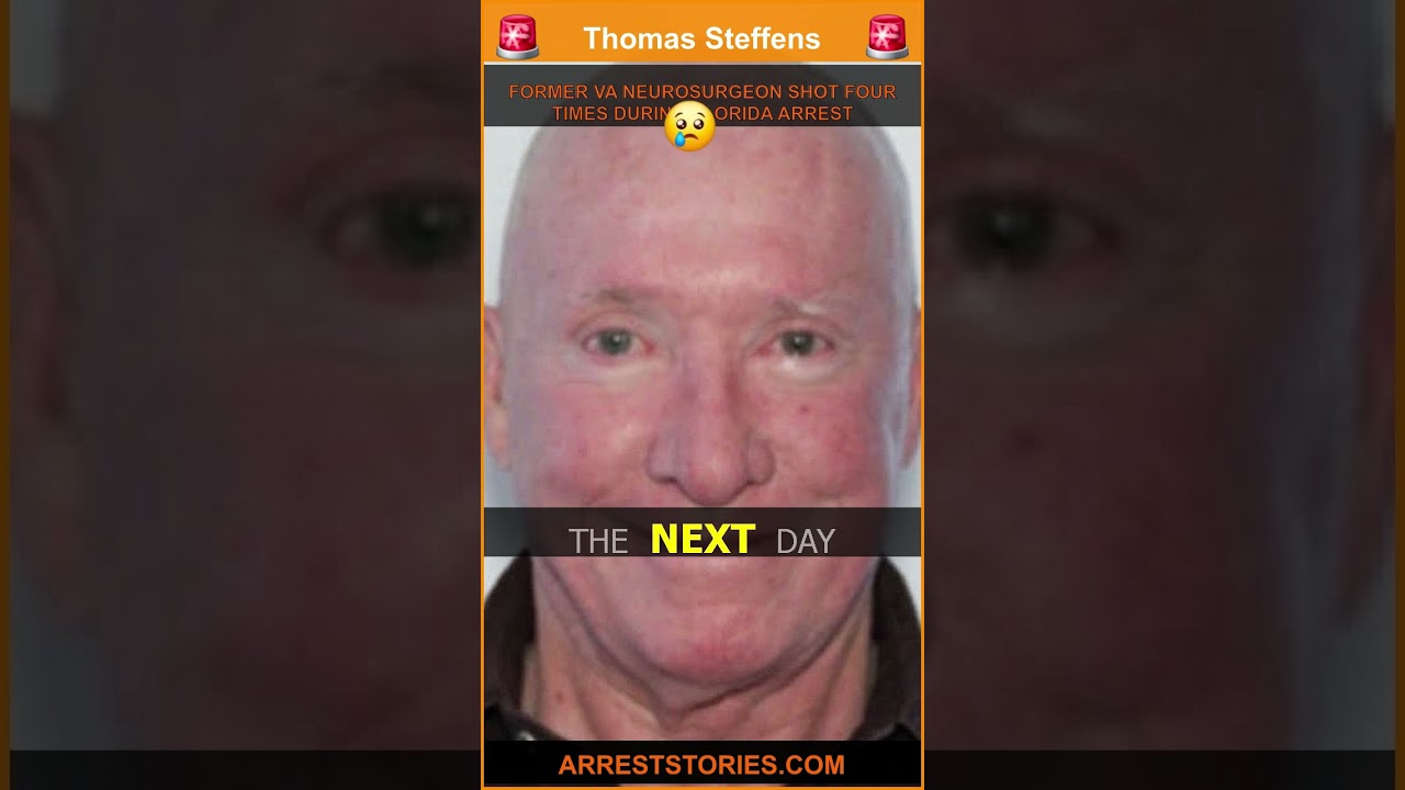 FORMER VA NEUROSURGEON SHOT FOUR TIMES DURING FLORIDA ARREST