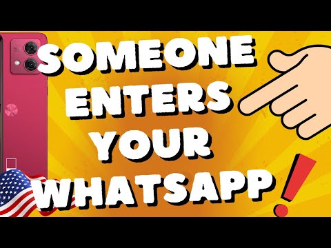 How to know if someone enters your WhatsApp without permission Motorola Moto G54 5G, G84, G73, G53