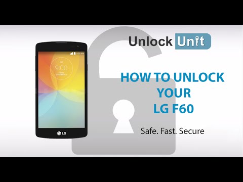 UNLOCK LG F60 - HOW TO UNLOCK YOUR LG F60