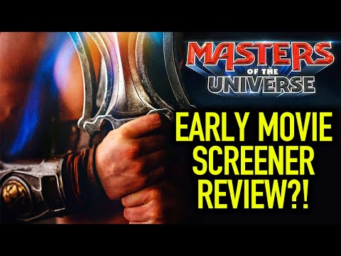 MOTU Movie Test Screen Review?! Mega Jay Retro Reacts!