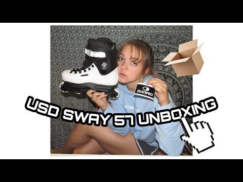 USD Sway 57 Aggressive Inline Skates Unboxing !