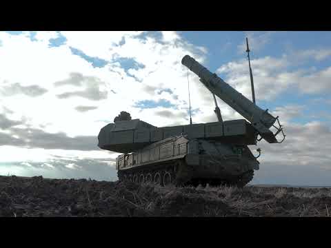 Russsian Buk-M3 and S-300V air defense in Ukraine