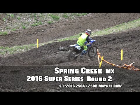 HardlineMX|| SPRING CREEK MX || May 1 '16 || 250A - 250B Moto #1