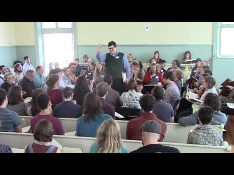 Sacred Harp 457 Wayfaring Stranger - RI All Day Singing, 2018