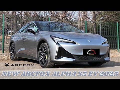 0.192 Cd | 33.5 Meters Braking Distance | Higher Safety Level | Arcfox Alpha S5 EV 2025
