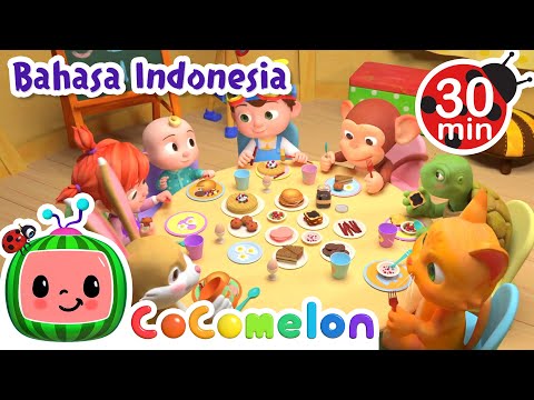 Lagu Sarapan Pagi🍳 | CoComelon | Kartun dan Lagu Anak | Moonbug Kids Indonesia | Nursery Rhymes