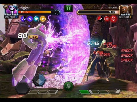 Nimrod 6 Star Rank 5 Gameplay - MCOC