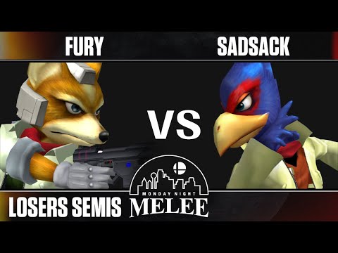 MNM 411 - Losers Semis - Me | Fury (Fox) VS KB | SadSack (Falco) - SSBM