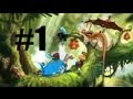 Rayman Origins Intro It S A Jungle Out There Geyser Blowout Gameplay Walkthrough Part 1