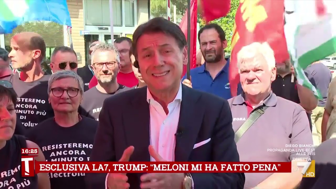 Trump contro Meloni, Giuseppe Conte: "Parole inaccettabili. Da tempo abbiamo detto che era ...