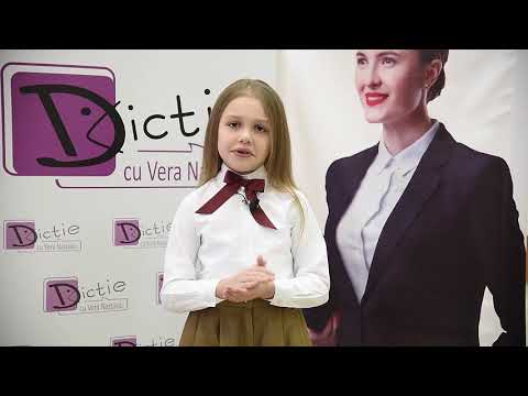 Beatrice Ungureanu - Cursant la Dicție cu Vera Nastasiu