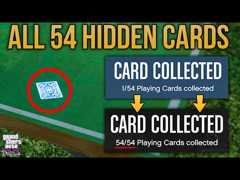 GTA Online Diamond Casino Update - ALL 54 HIDDEN CARD COLLECTIBLES + LOCATIONS (Easy Guide)