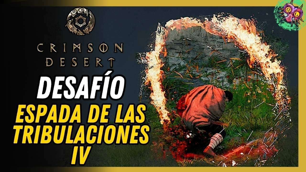 Espada de las tribulaciones IV Solución 100% Fácil | Crimson Desert Espada de las tribulaciones IV Solución 100% Fácil | Crimson Desert