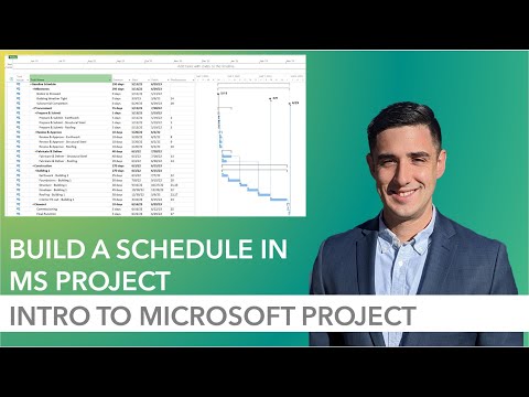 How to Build a Microsoft Project Schedule from Scratch - Part 1: Intro to Project