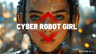 Cyber n girl #AIArt #DigitalArt #robot #CreativeArt #girl #Monster #Bikini #cyber #ai