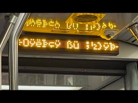 ⁴ᴷ⁶⁰ Weird Sign on SF MUNI Breda #1471