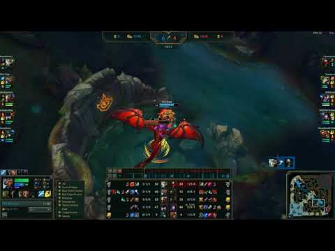 20/9/11 UDYR BEST JUNGLER EVER? UDYR OP DESTROYING THEIR TEAM WITH A DUO CARRY WITH ZED