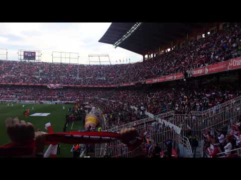 Sevilla fc - Fc Barcelona 11/4/15 Himno Centenario