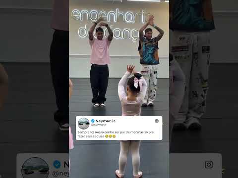 O MAIOR PAI DE MENINA! 😅🔟 Neymar comentou isso após dançar com a Mavie! #shorts