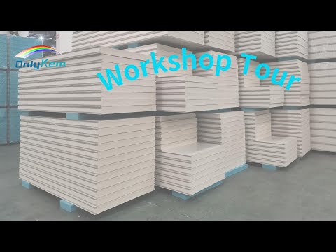 Visit OnlyKem production line--PIR Panel