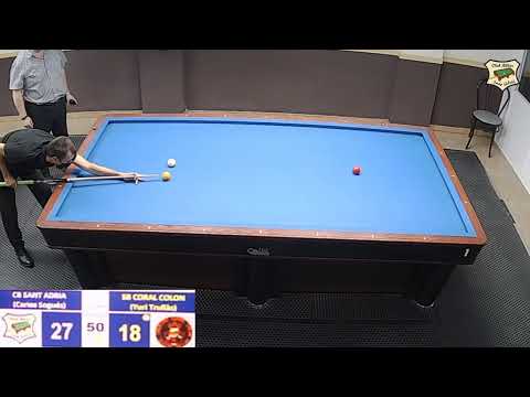 LIGA 3 BANDES 2ª DIV. - SANT ADRIA B VS CORAL COLON