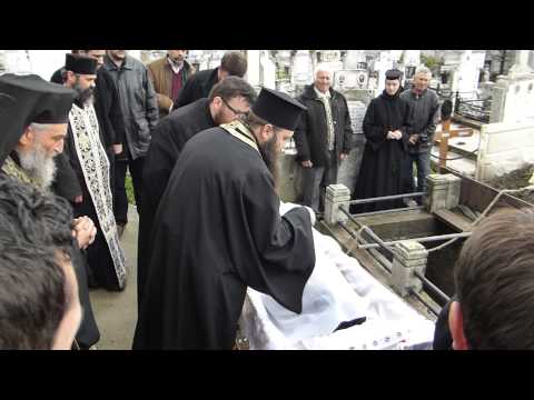 mantarea Pr Visarion de la Manastirea Jercalai la Manastirea GHIGHIU