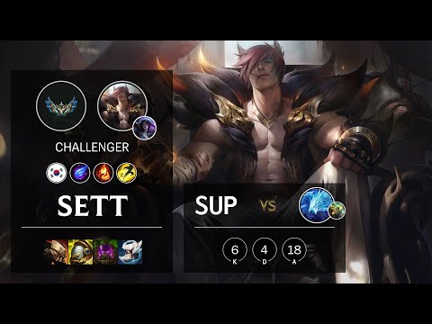 Sett Support vs Anivia - KR Challenger Patch 12.5