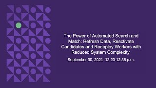 The Power Of Automated Search & Match