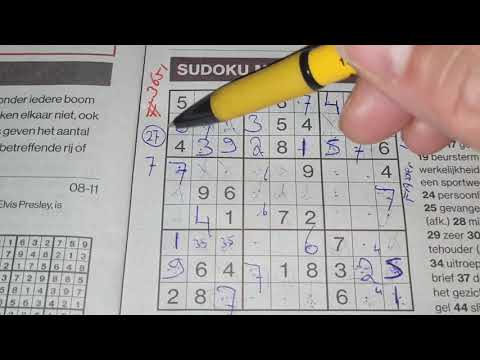 Hey Sudoku Friends, show me a Sudoku puzzle! (#3651) Medium Sudoku puzzle. 11-08-2021