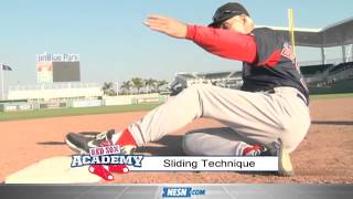 Red Sox Academy -- Sliding technique